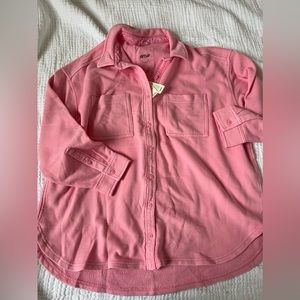 Pink Aerie Lumberjane Button Up Flannel size Small 💕🌸✨